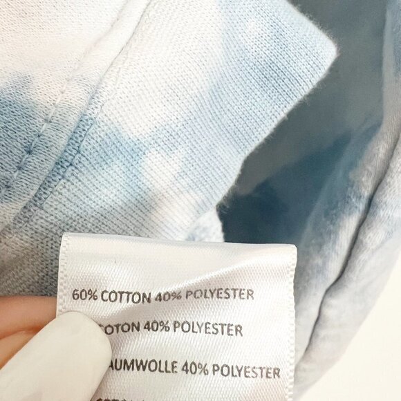 Standard Cloth Stockton Tie Dye Pullover Hoodie Sweatshirt Blue Urban Size Small - Picture 6 of 9